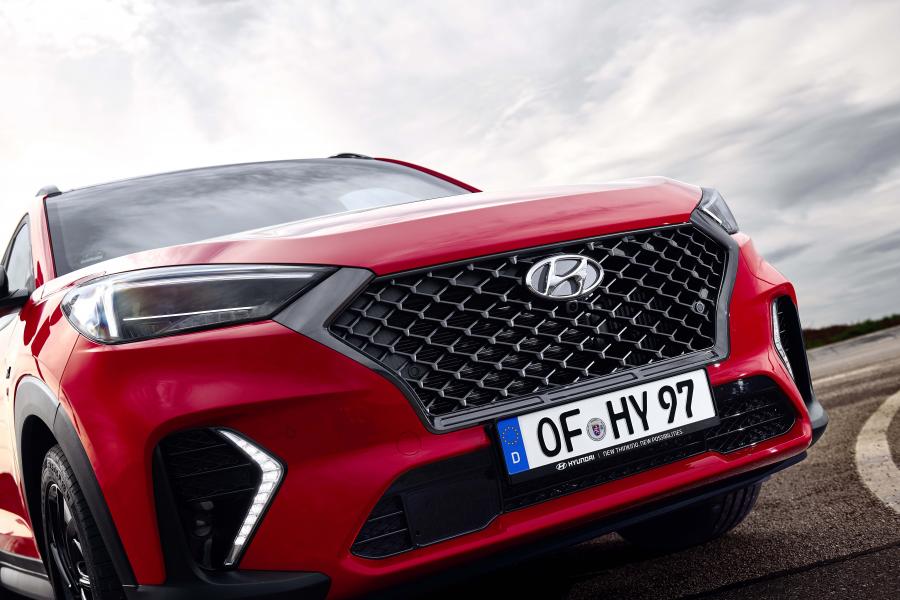 Детали экстерьера Hyundai Tucson N Line (TL) 2019 года  (WW) (фото 2 из 41)